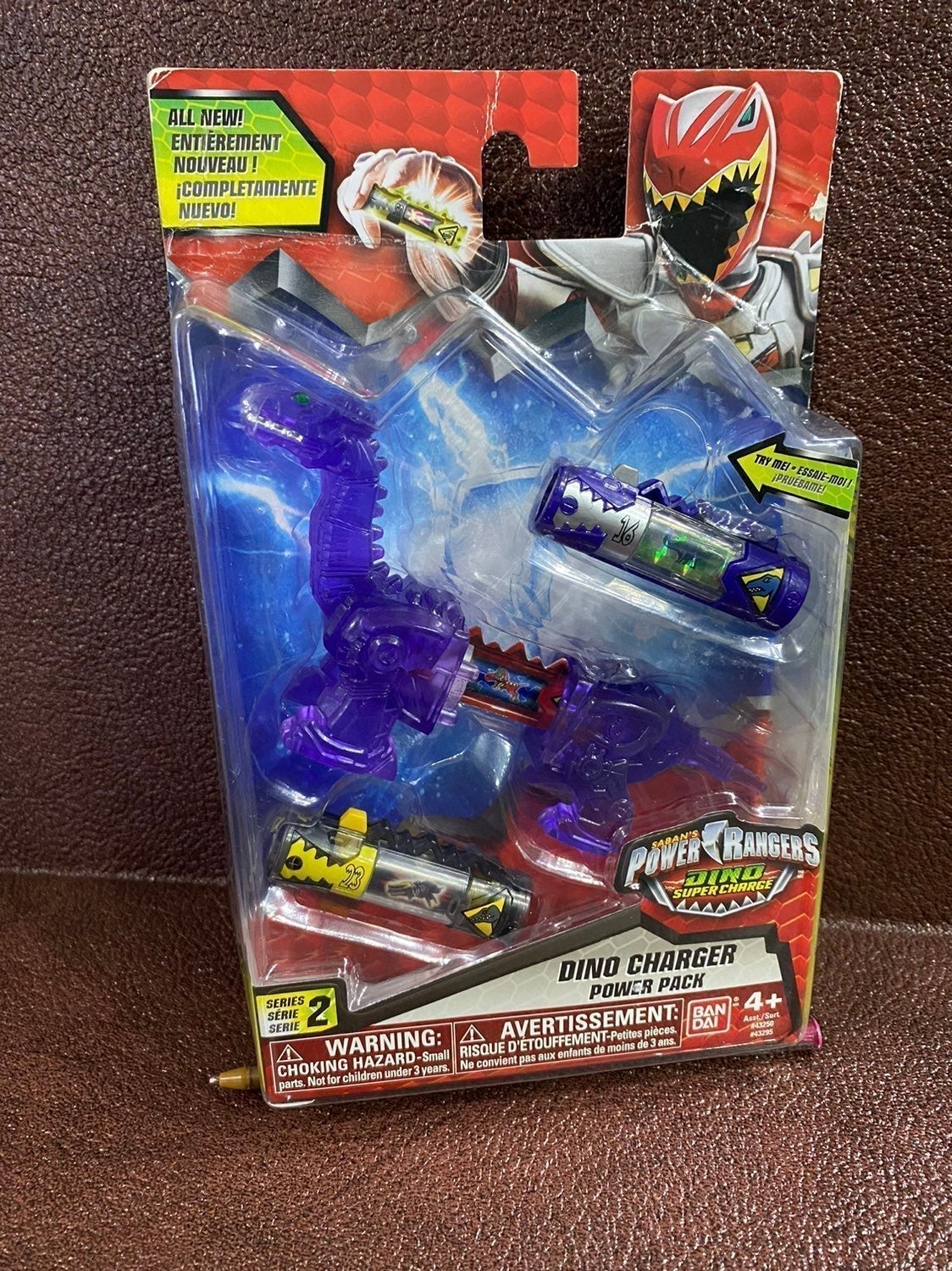 Power Rangers Dino Super Charge Blue Dino Charger Power Pack #43250