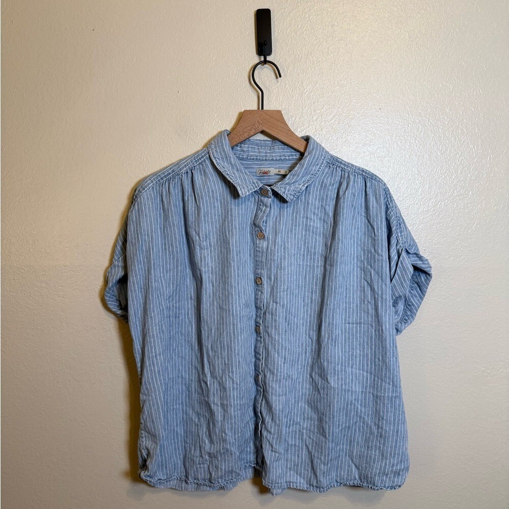 Faherty Striped Button-down Breeze Shirt