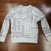 Todd Snyder x Champion White Paisley Bandana Sweatshirt Medium Made USA Pocket