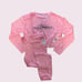 Juicy Couture Pink Cropped Top & Jogger Pajama Set