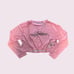 Juicy Couture Pink Cropped Top & Jogger Pajama Set