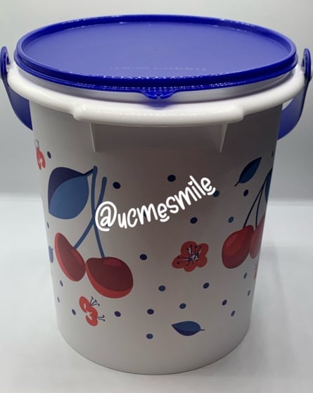 Tupperware Limited Edition Cherries Design Large Pitcher Bucket