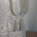 Victoria's Secret Vintage Gold Label Ivory Jacquard Kimono Robe O/S Tassel Belt
