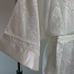 Victoria's Secret Vintage Gold Label Ivory Jacquard Kimono Robe O/S Tassel Belt
