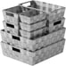 Closet Organization And Storage Baskets - Set of 9 Baskets for Organizing
