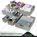 Closet Organization And Storage Baskets - Set of 9 Baskets for Organizing