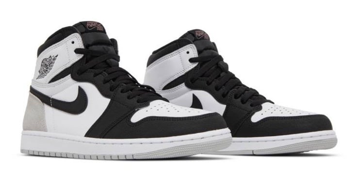 Nike Black and White High-Top Sneakers