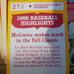125 x 1988 Woolworth's MARK McGWIRE card