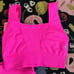 NWT Free People Hot Pink Leggings and Bra Matching Set