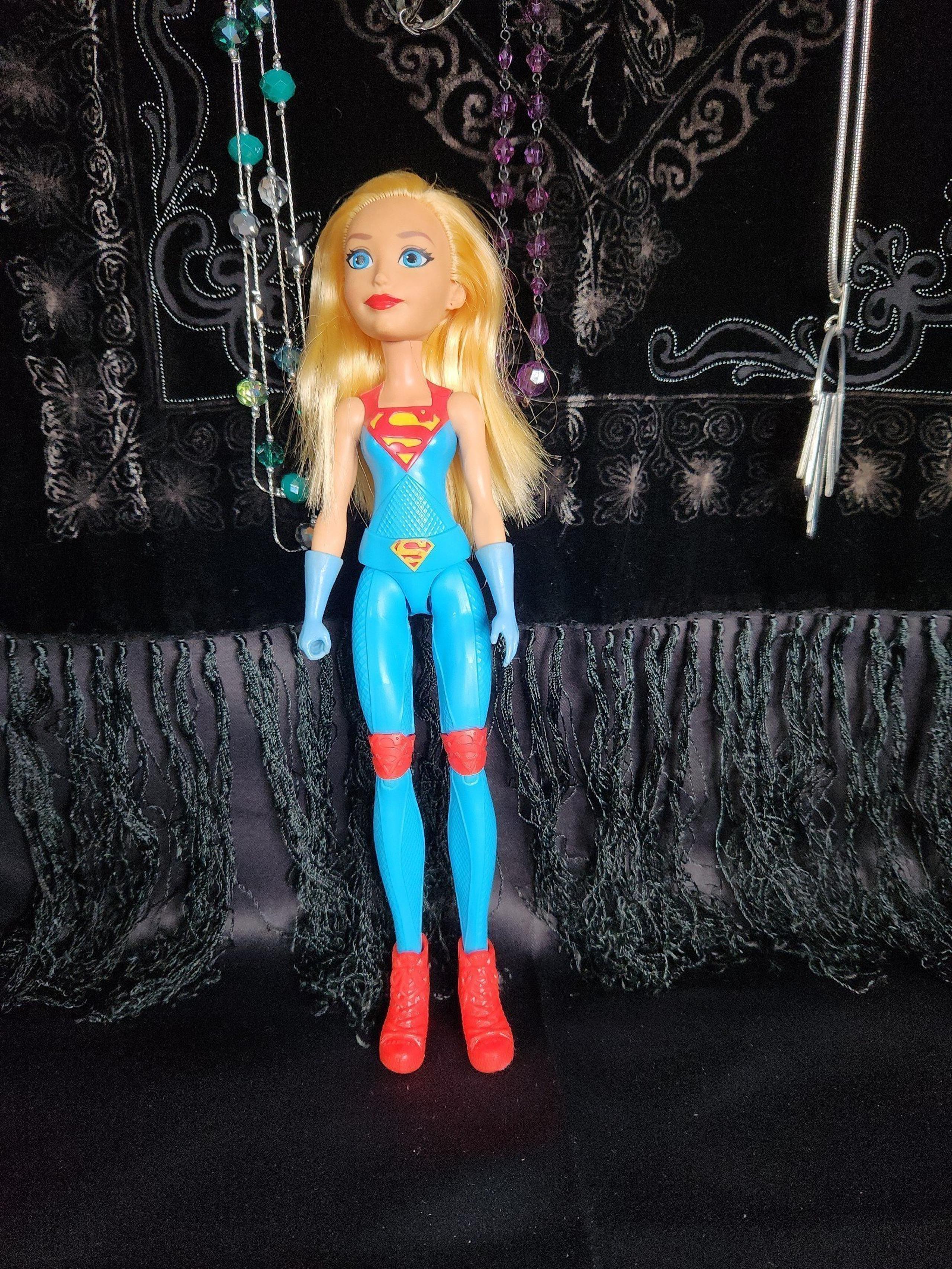 super girl fashion doll, DC comics, mattel