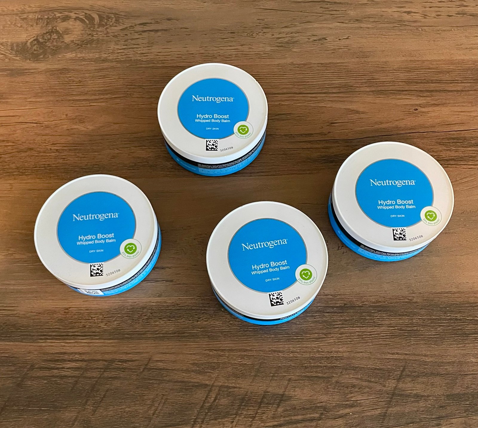 4 - 6.76 OZ Neutrogena Hydro Boost Whipped Body Balm ! SEALED !