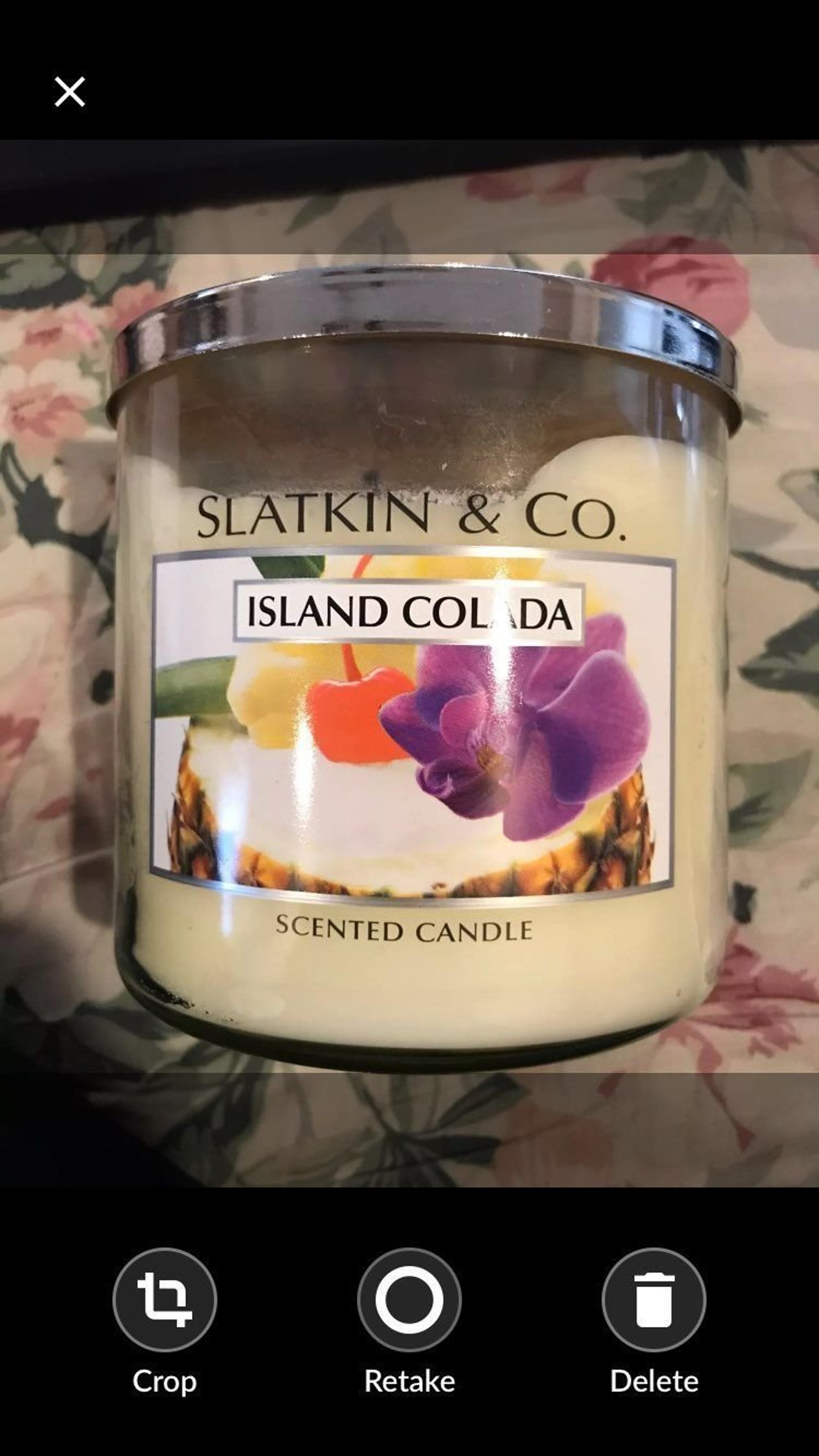 BBW / Slatkin XL 25 oz Island Coloda 3 Wick Candle