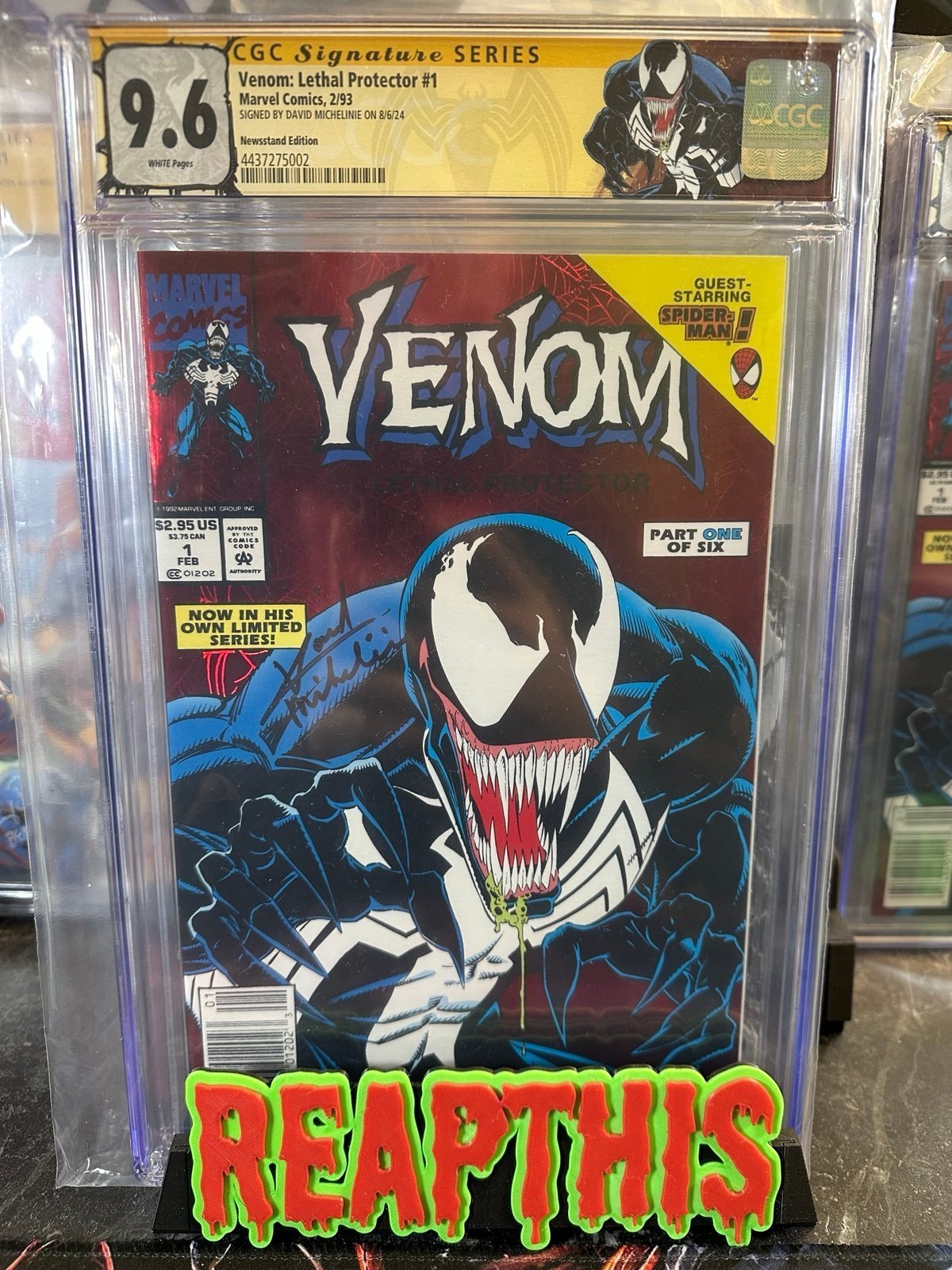 CGC SS 9.6 Graded News Stand Venom Lethal Protector #1