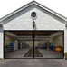 Garage Door Screen for 2 Car Garage 16x7Ft Fiberglass Mesh Door Screen Magnetic