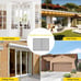Garage Door Screen for 2 Car Garage 16x7Ft Fiberglass Mesh Door Screen Magnetic