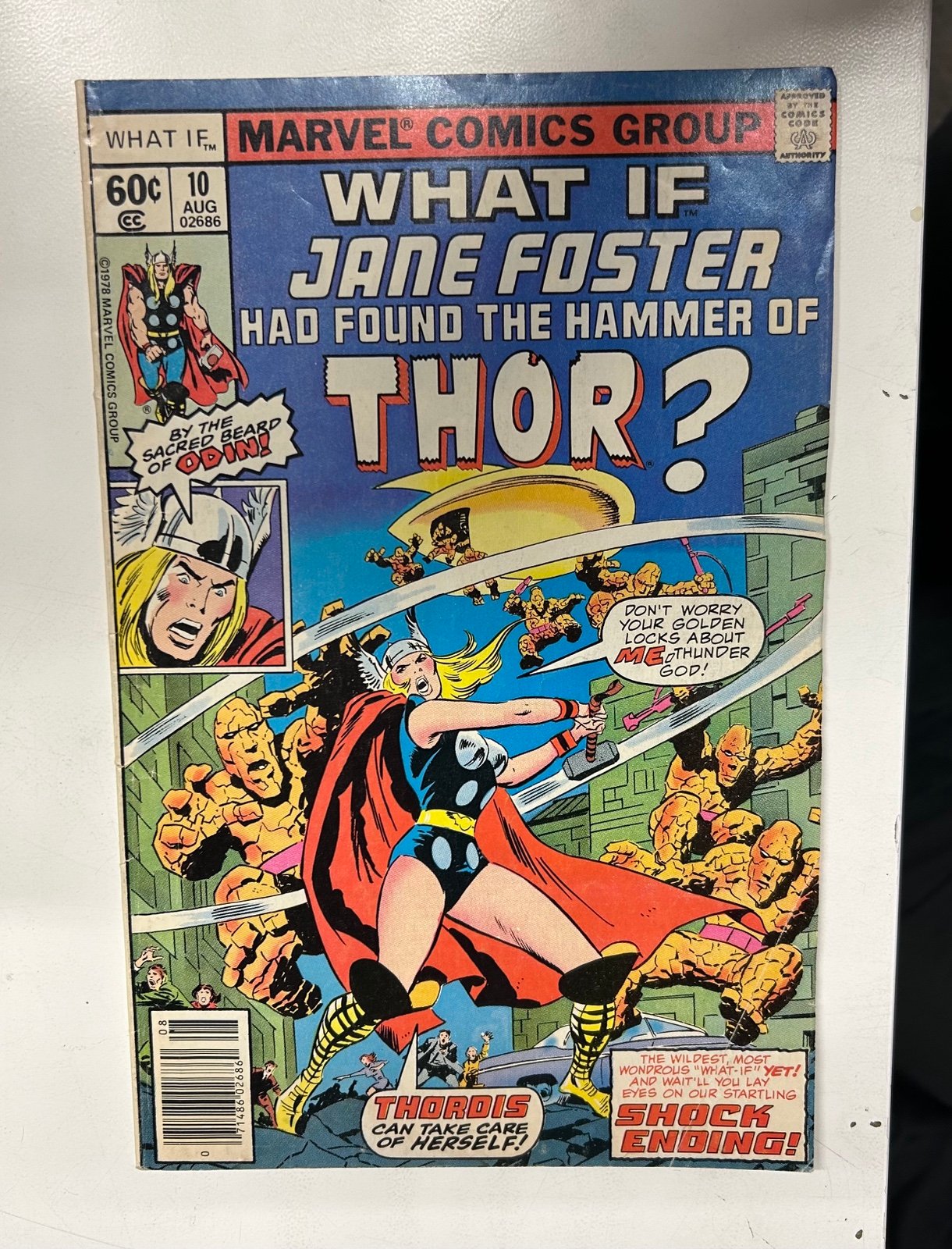 What If Jane Foster was Thor 1978 Marvel Comic Book Movie Theme 1st Print
