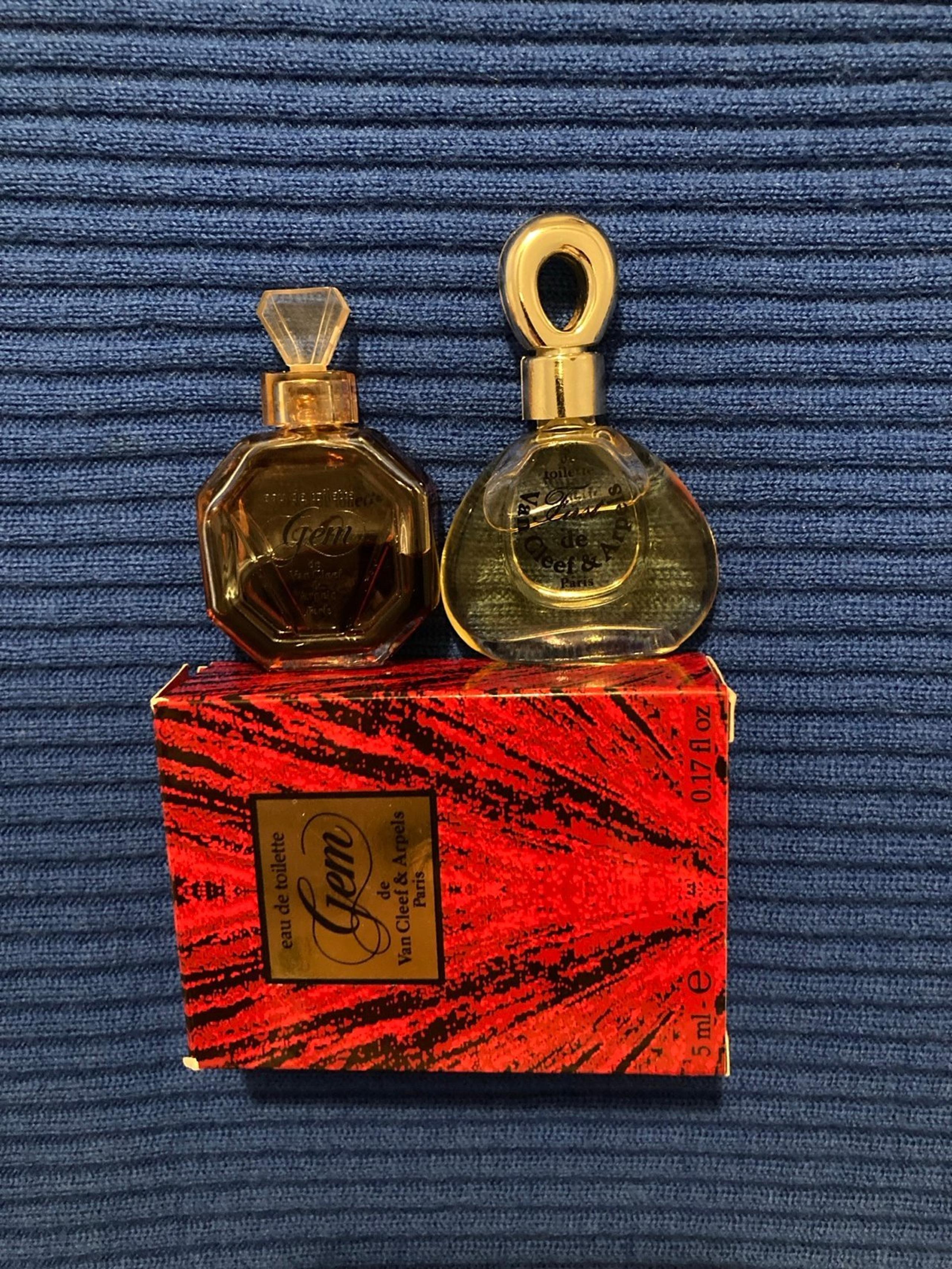 VAN CLEEF & ARPELS GEM AND FIRST MINI PERFUMES