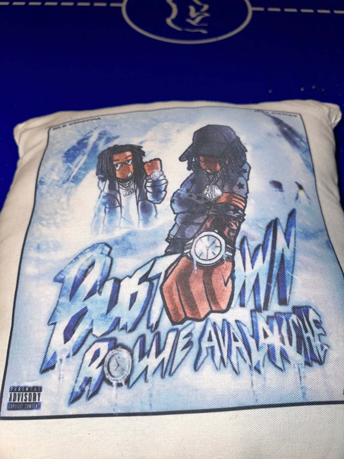 Kai cent pillow socks and keychain