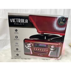 Victrola Haley Bluetooth CD Player Turntable Record Player Radio GUC