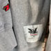 EUC MENS MARK MCNAIRY FOR HEATHER GREY WALL GREY INFERIOR HOODIE XL