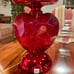 NWT Bath & Body Works Sold Out❣️3 Wick Candle Heart Globe LightUp Pedestal