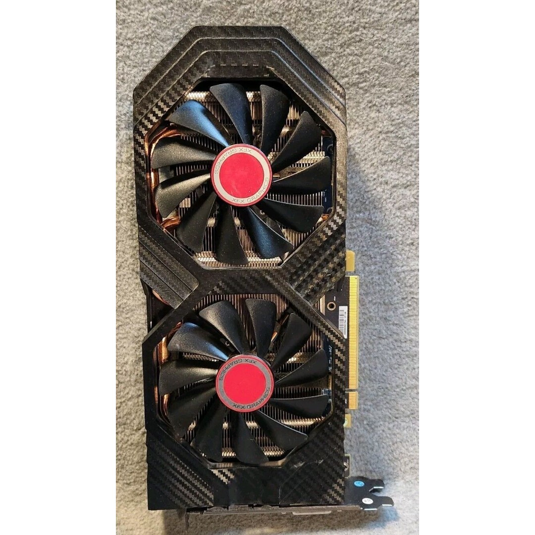 XFX AMD Radeon RX 580 Black Edition 8GB GDDR5 Graphics Card (RX-580P4DVB.0)