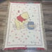 Vintage Disney Classic Winnie The Pooh Storybook Tapestry Throw Blanket 44”x41”