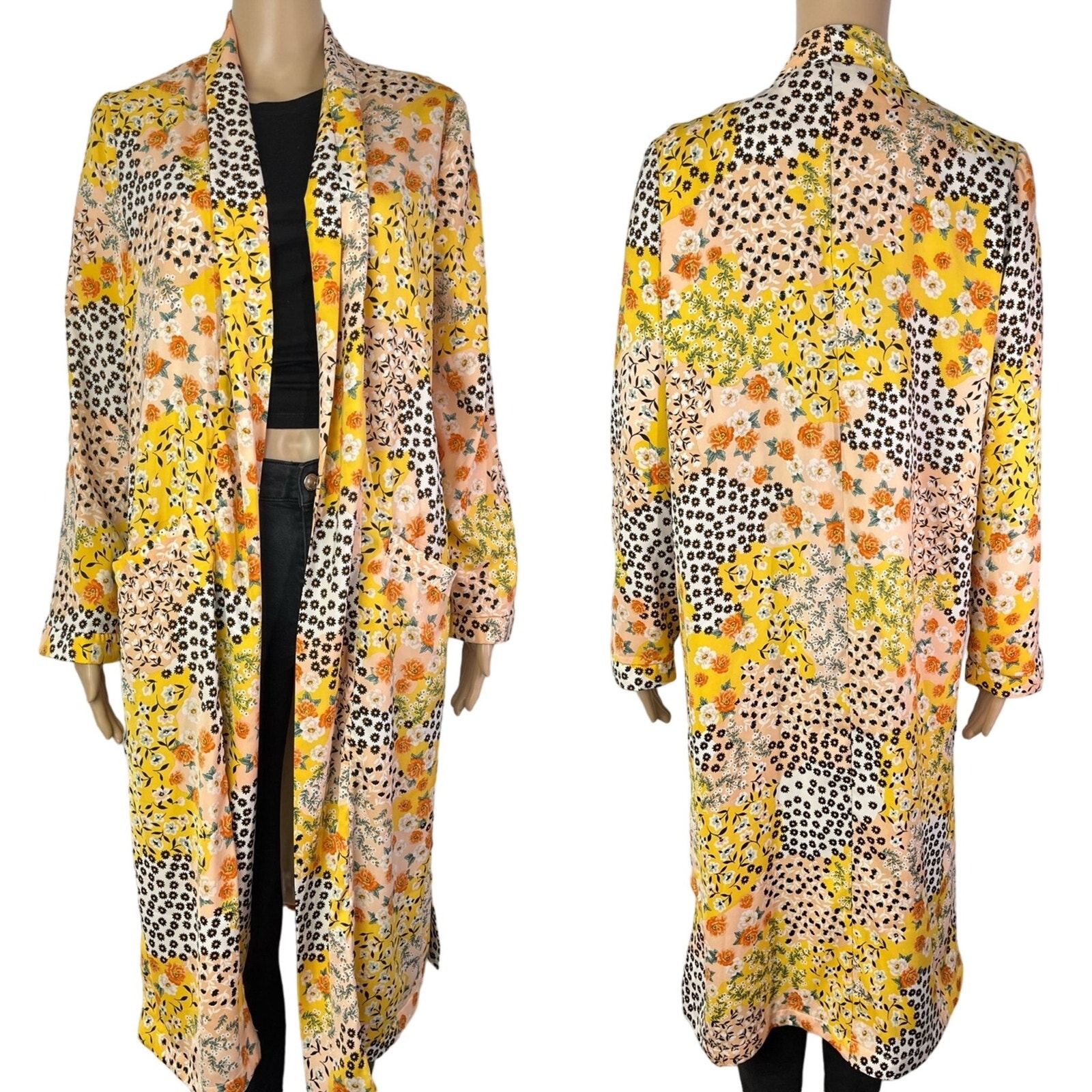 Cupcakes and Cashmere Soria Open Front Duster Jacket
