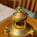 Franklin Mint Meteorological Clock Barometer Compass Nautical Weather Station