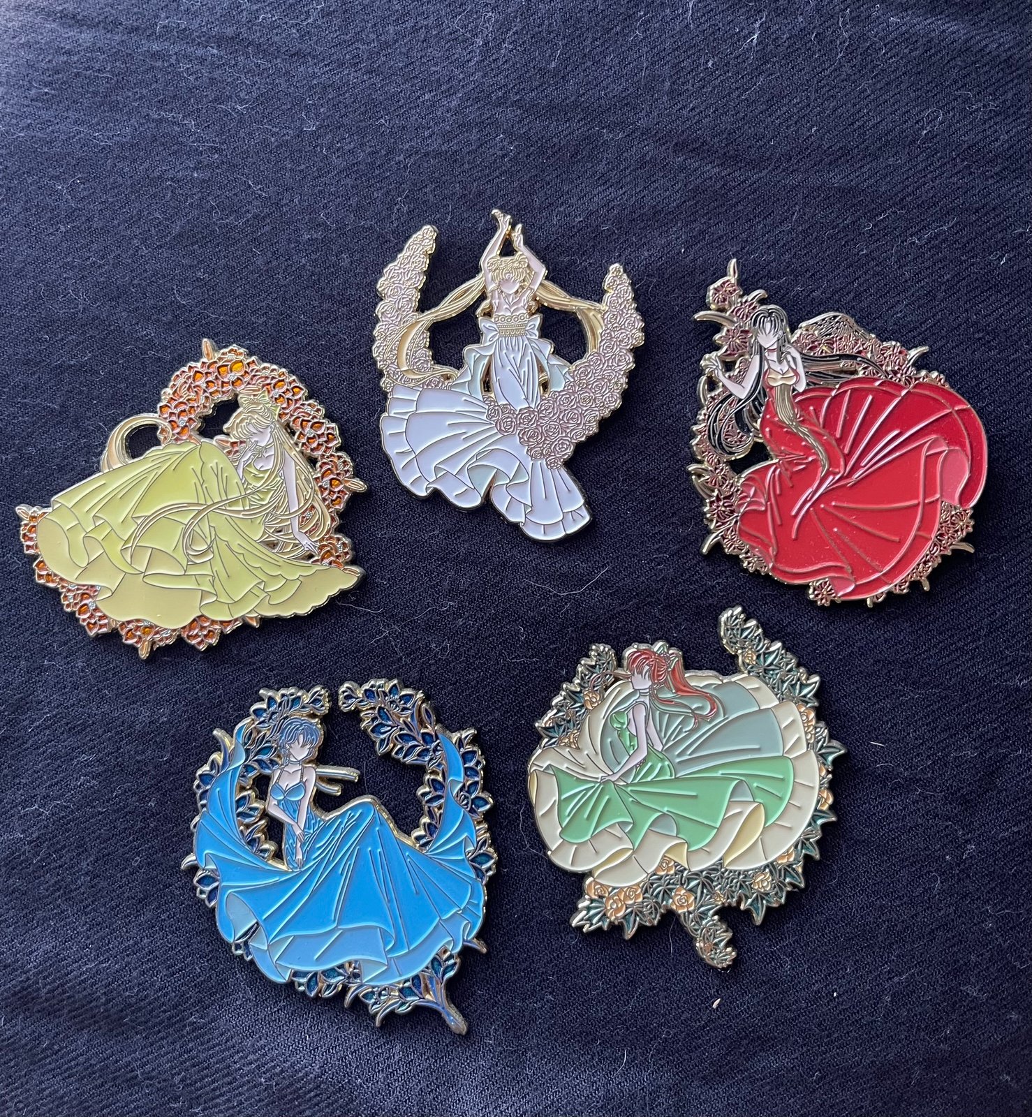 Sailor Moon pins