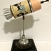 Handcrafted Found Object Lamp - Pink Poodle Thermos Rocket