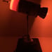 Handcrafted Found Object Lamp - Pink Poodle Thermos Rocket