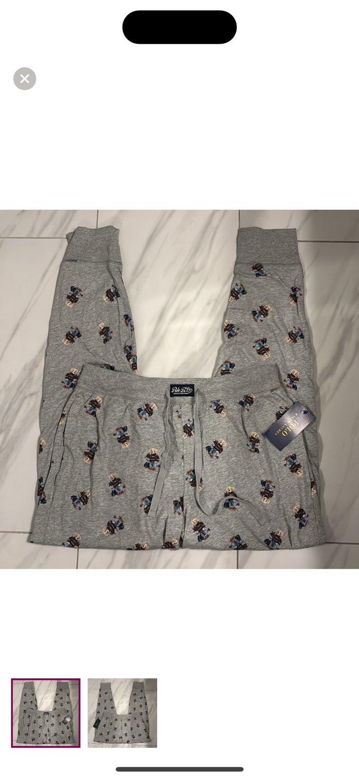 Men’s Polo Ralph Lauren Polo Bear Sleepwear Sweatpant Joggers