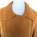 Free People Slouchy Dolman Corduroy Moto Jacket Sz Large Caramel Burnt Orange