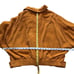 Free People Slouchy Dolman Corduroy Moto Jacket Sz Large Caramel Burnt Orange