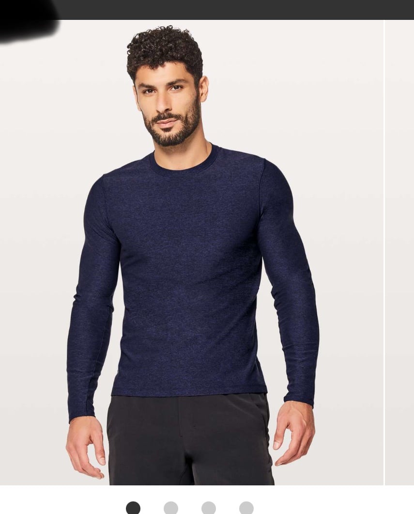 Lululemon Surge Warm Long Sleeve SZ M