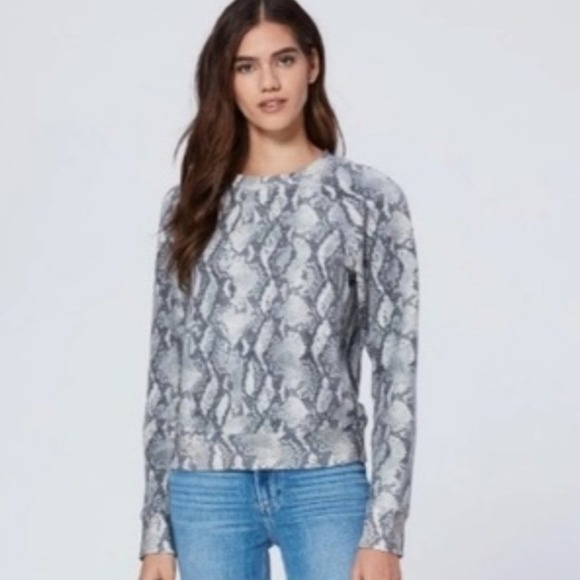 New Paige Daytona Sweatshirt in Rocco’s Sweatshirt SZ S