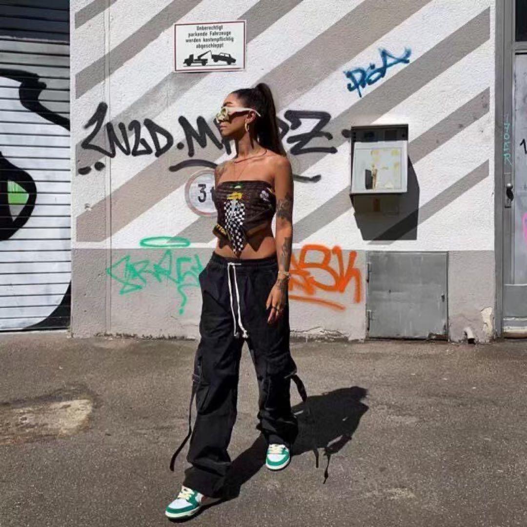 ASKYURSELF Ask Yourself KIM DUONG Flare Cargo Pants