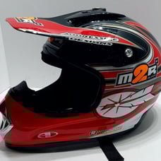 M2R Racing Helmet size (M)Revelation X Replica (Blackfoot) some ware