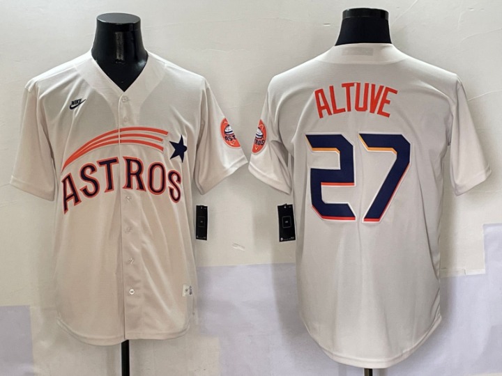 JerseyTop Pick Baseball Jersey #27 Altuve – Retro Vibe, Fan Style!