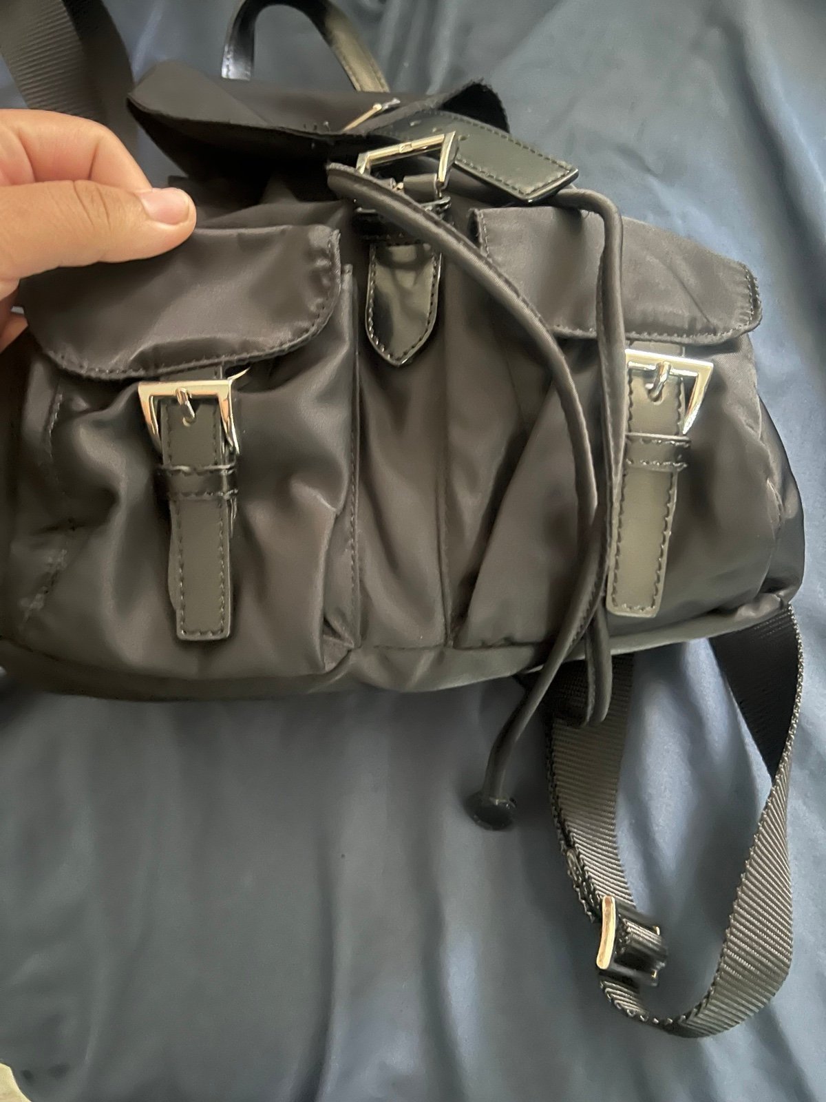 Prada mini backpack