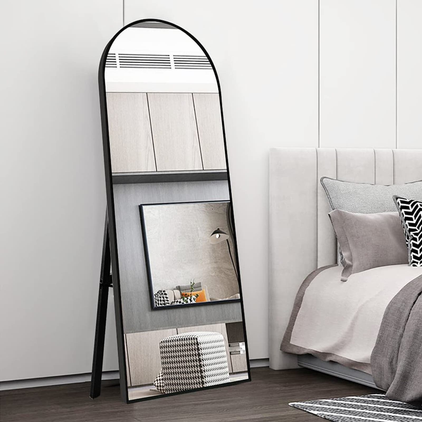 Full Length Floor Mirror Wall Mirror Standing Hanging or Leaning against Wall fo