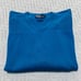 Polo Ralph Lauren blue ribbed sweatshirt