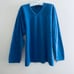Polo Ralph Lauren blue ribbed sweatshirt