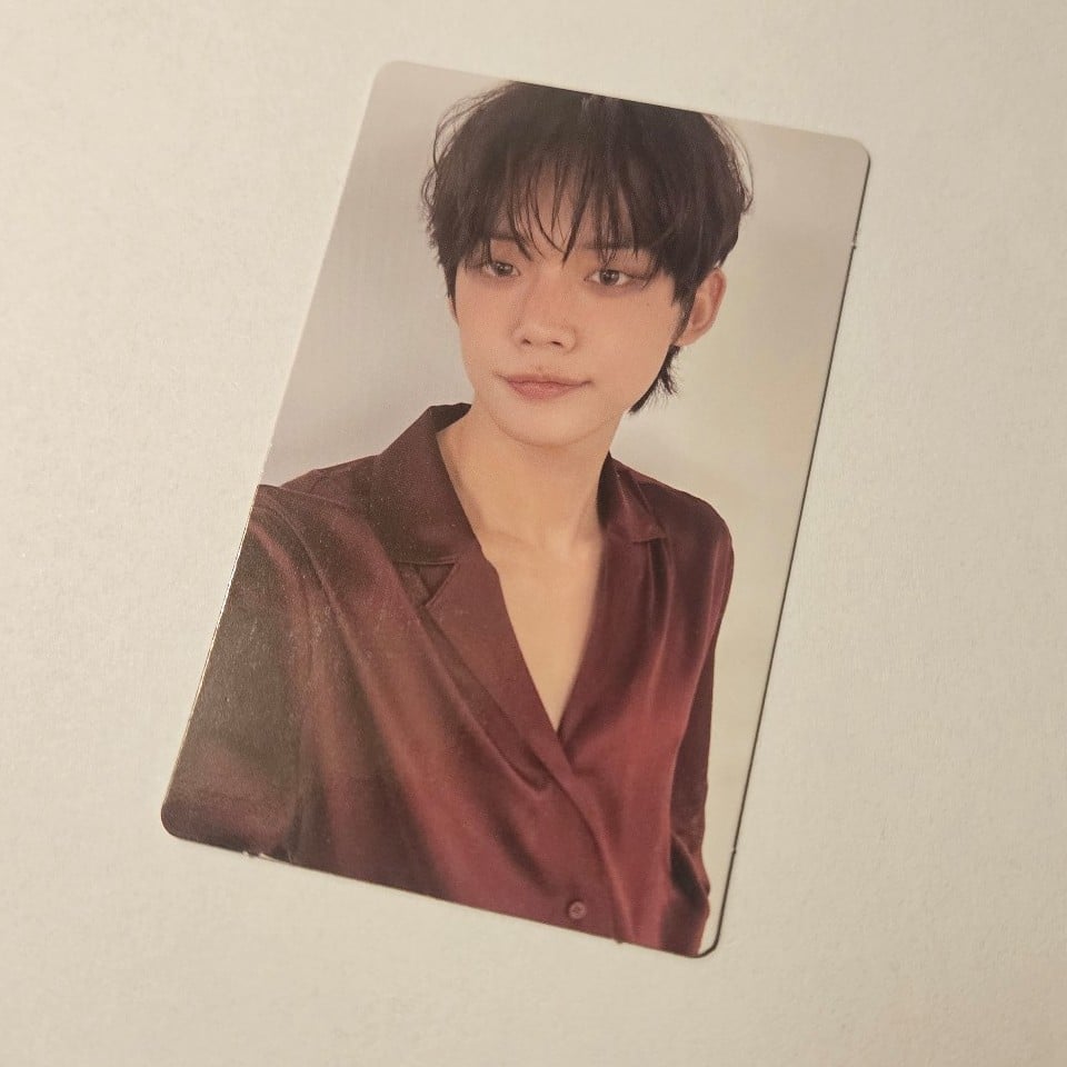 Yeonjun Freefall TXT Soundwave Lucky Draw Photocard