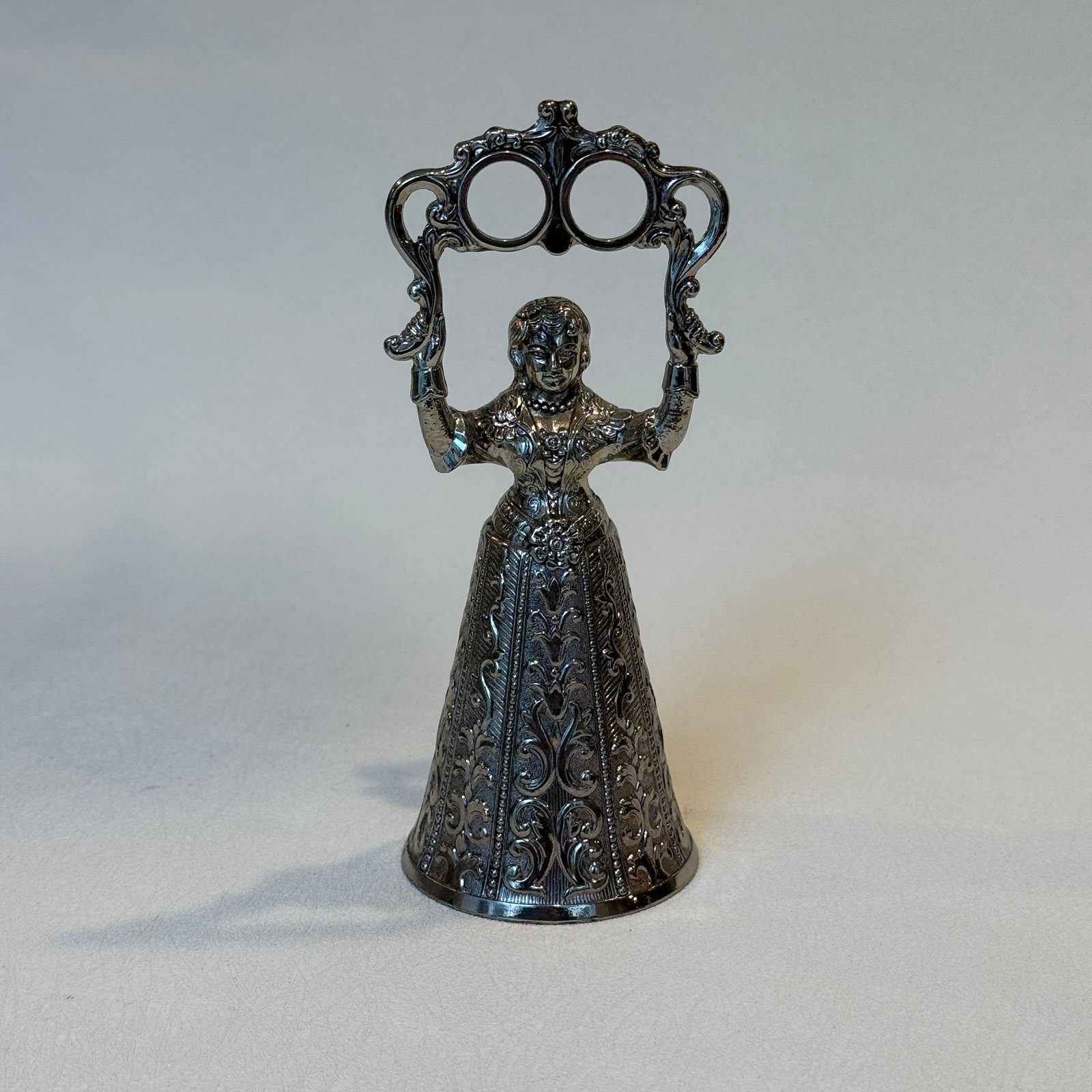 Silver Plated German Wedding Bell