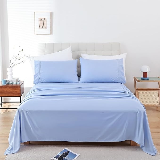 Set - 4 Piece Soft Breathable Bed Sheets