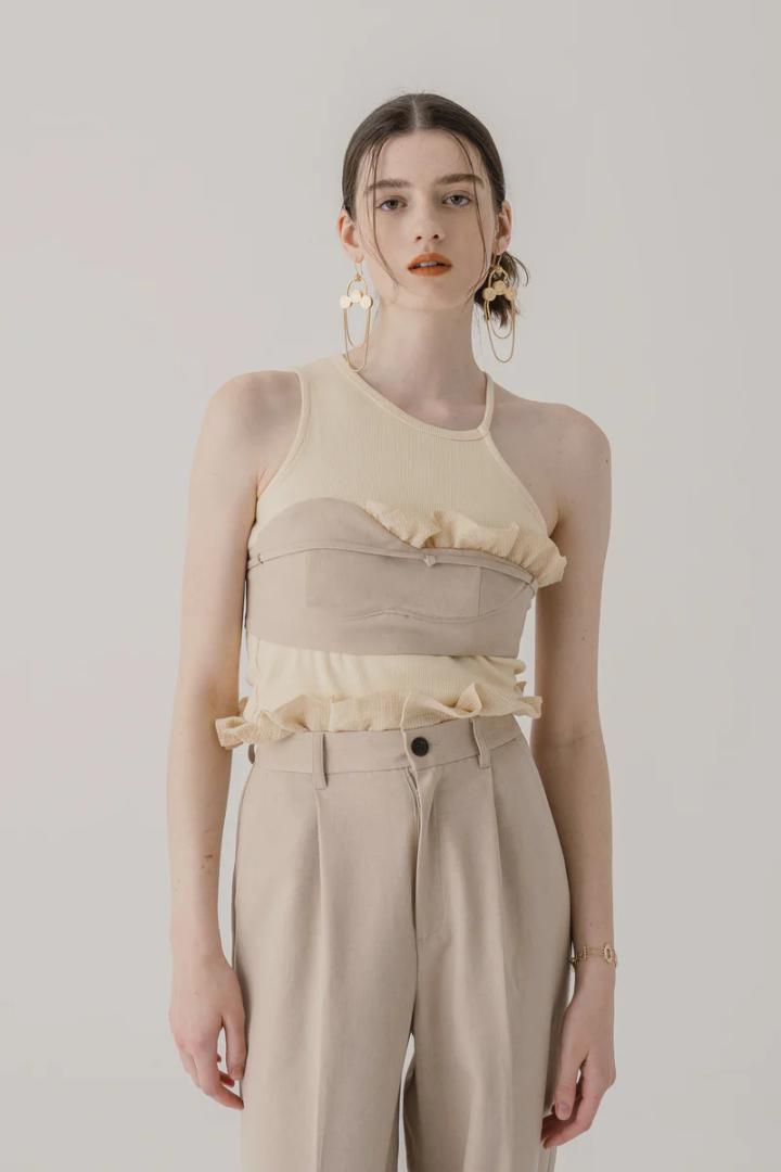 【新品未使用】Eaphi MULTI WAY FRILL BUSTIER 新品未使用】Eaphi MULTI WAY FRILL BUSTIER レディース