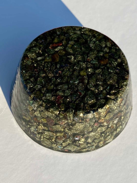 Chalcopyrite Peacock Ore Tower Buster Orgone MC