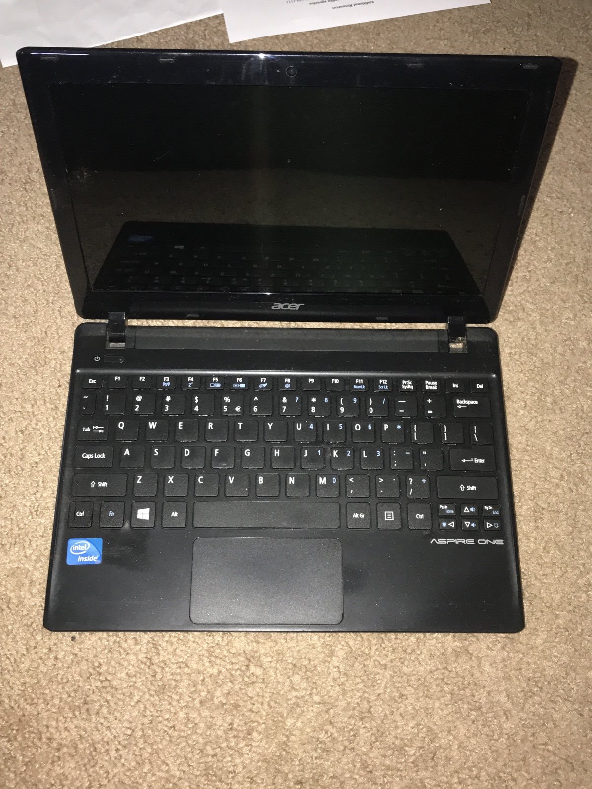 Acer Aspire One laptop mini